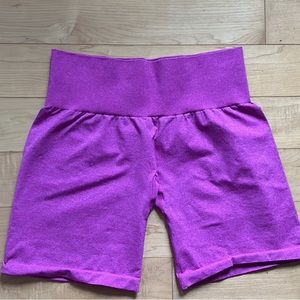 Pink NVGTN shorts size m